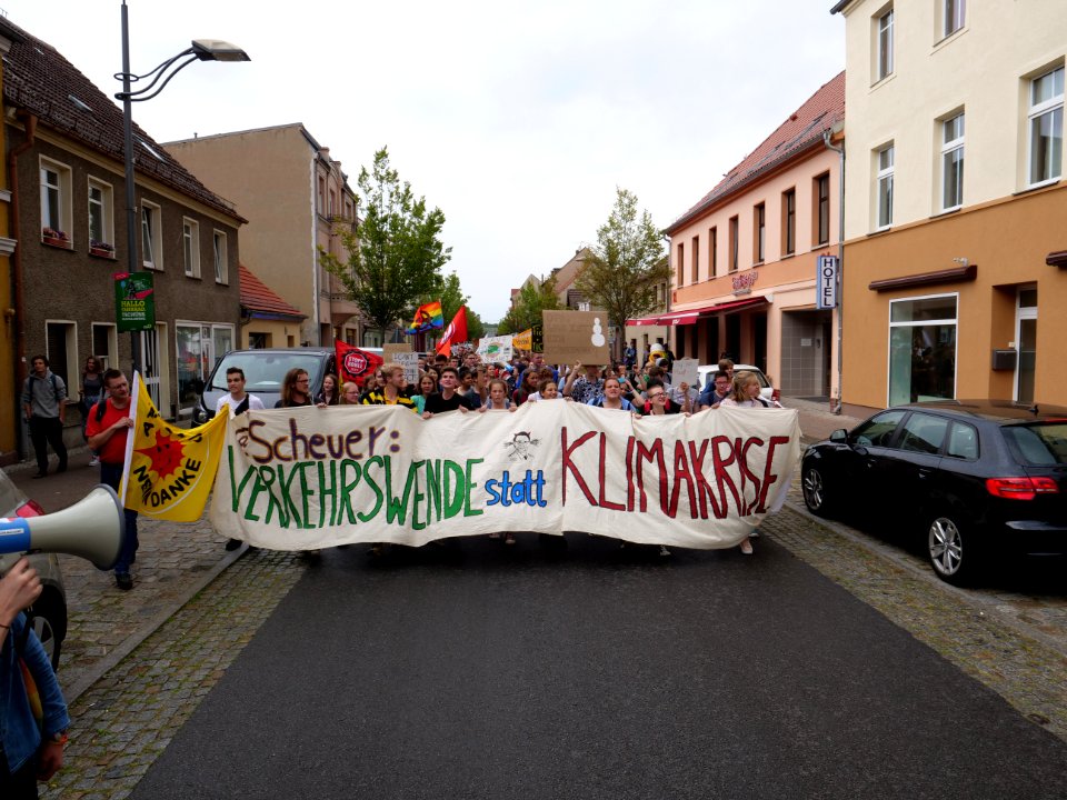 FridaysForFuture protest Luckenwalde 19-07-2019 18