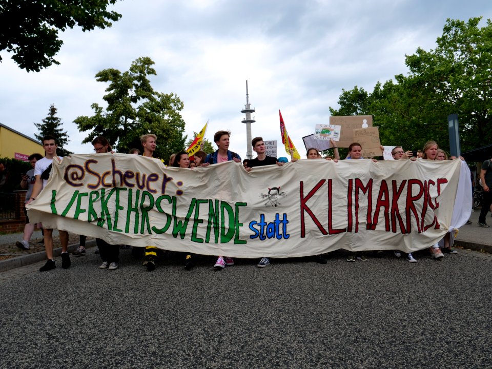 FridaysForFuture protest Luckenwalde 19-07-2019 08