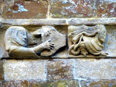 Frieze (north side) St Mary, Adderbury 06