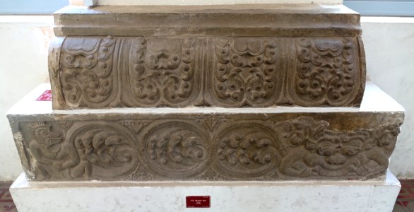 Frieze, Thap Mam, 13th century, Binh Dinh - Museum of Cham Sculpture - Danang, Vietnam - DSC01428