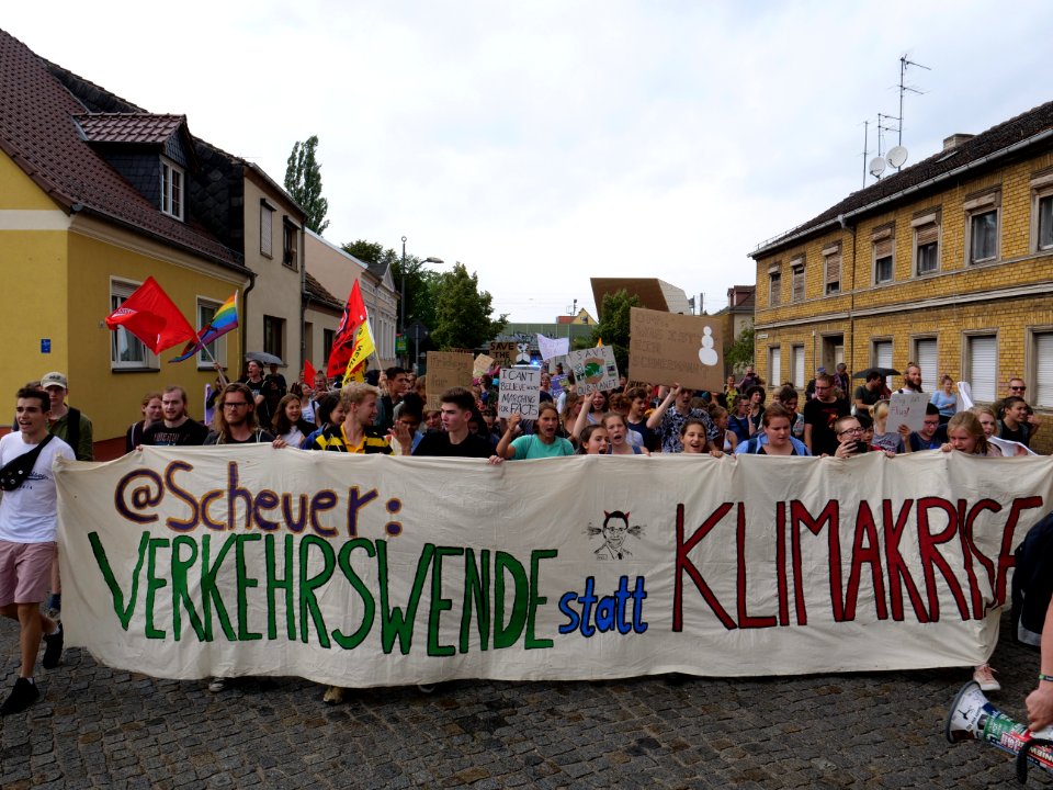 FridaysForFuture protest Luckenwalde 19-07-2019 14