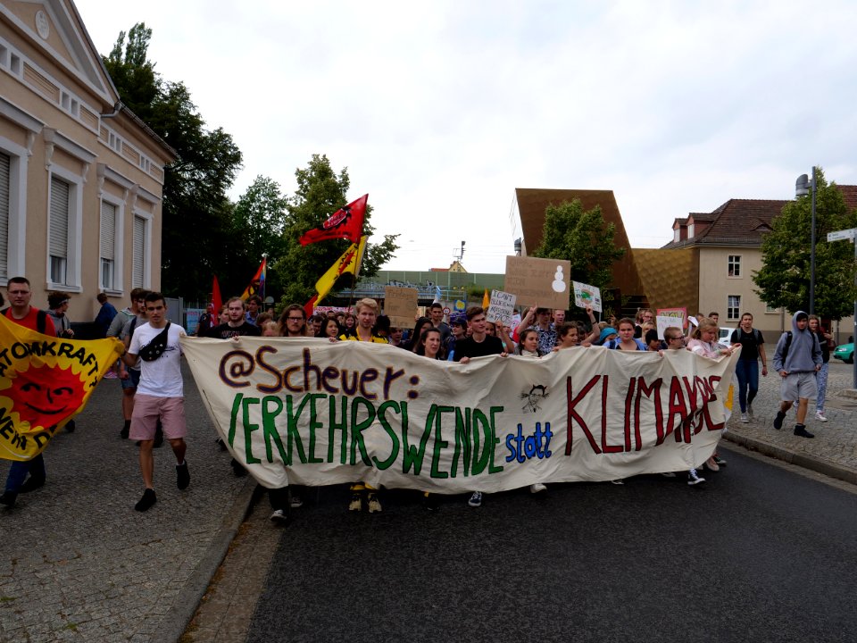 FridaysForFuture protest Luckenwalde 19-07-2019 12