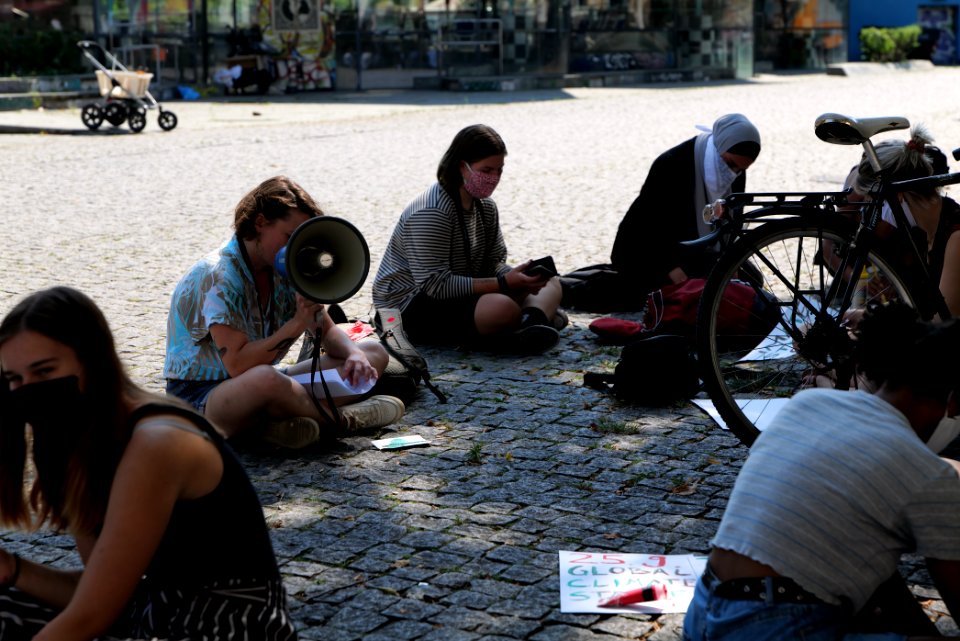 FridaysForFuture protest Berlin Spreewaldplatz 2020-08-07 20
