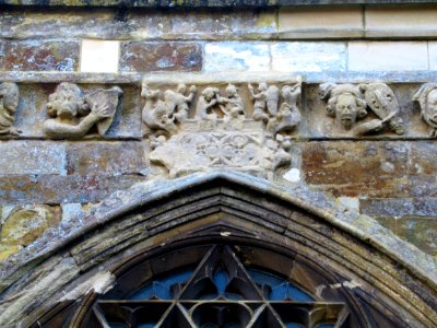 Frieze (north side) St Mary, Adderbury 04