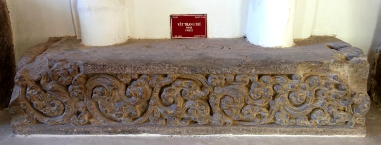 Frieze, Tra Kieu, 7th-8th century, Quang Nam - Museum of Cham Sculpture - Danang, Vietnam - DSC01614