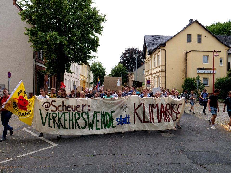 FridaysForFuture protest Luckenwalde 19-07-2019 21