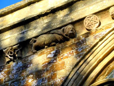 Frieze, south side, St Mary, Adderbury 02