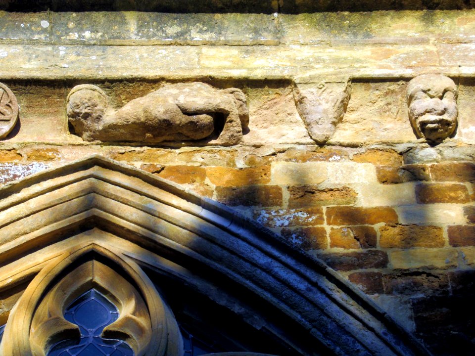 Frieze, south side, St Mary, Adderbury 01