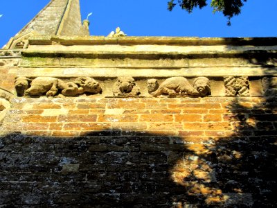 Frieze, south side, St Mary, Adderbury 04