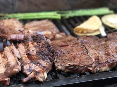 Roast grilled beef monterrey