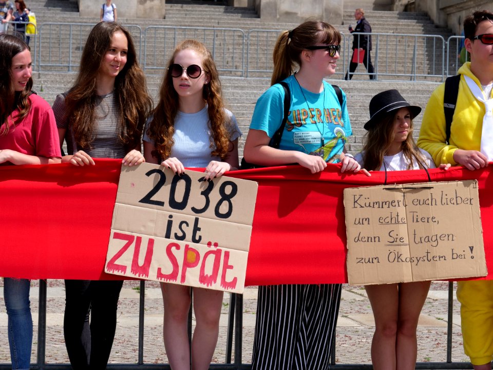 FridaysForFuture protest Berlin human chain 28-06-2019 26