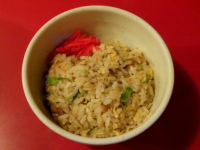 Fried rice, in Aichi, Japan (2014-10-17)
