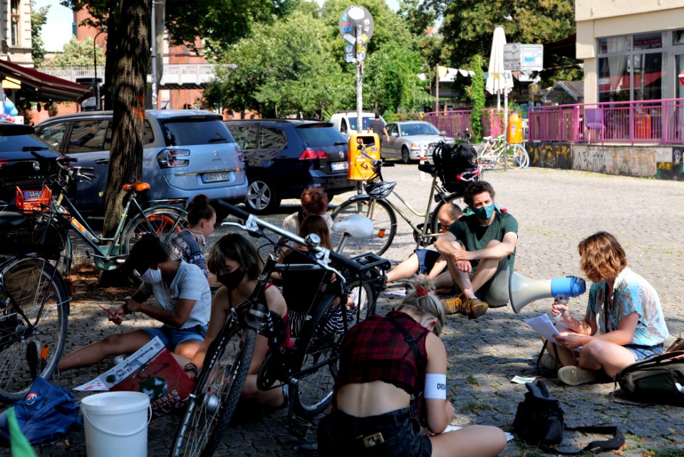 FridaysForFuture protest Berlin Spreewaldplatz 2020-08-07 07