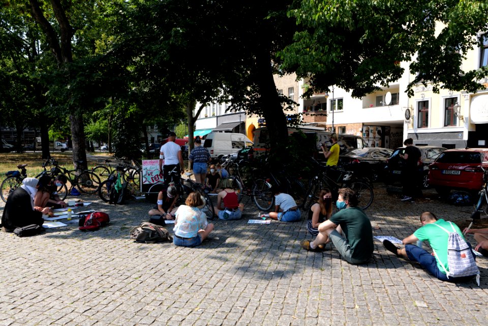FridaysForFuture protest Berlin Spreewaldplatz 2020-08-07 02