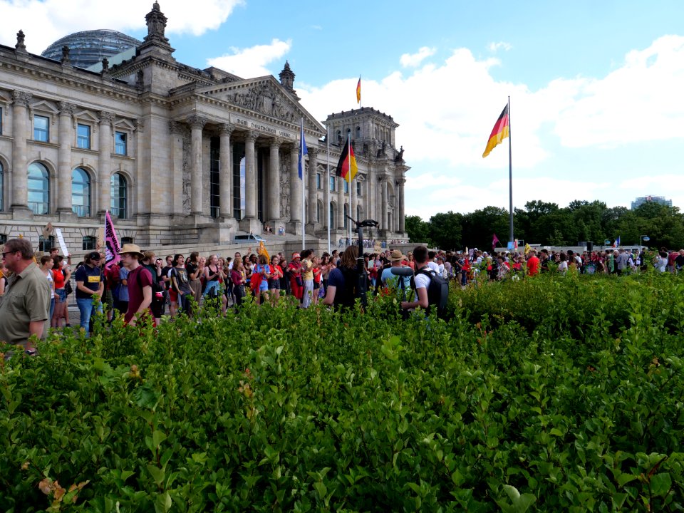 FridaysForFuture protest Berlin human chain 28-06-2019 73