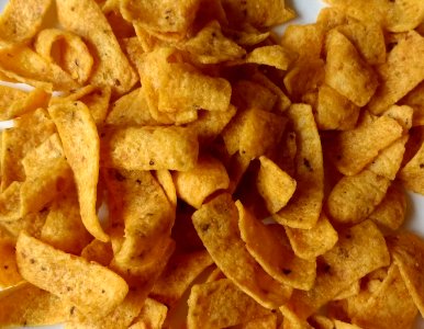Fritos on a white background