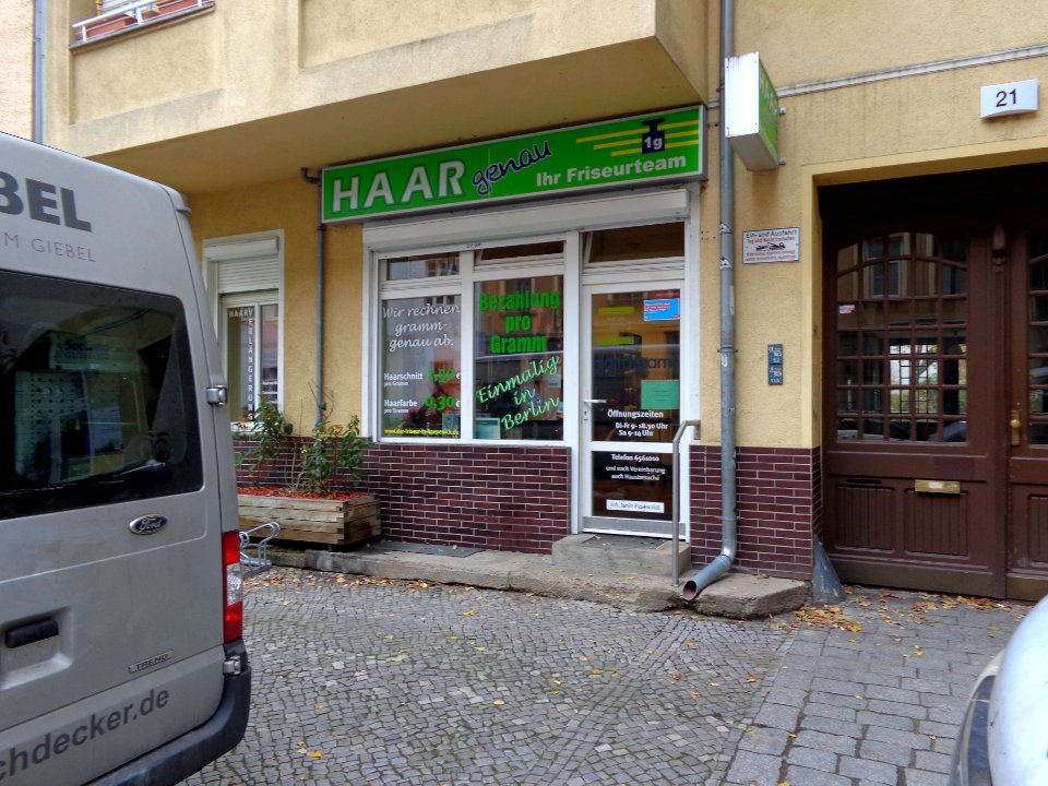 Friseur Haargenau in Berlin-Koepenick