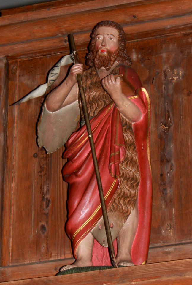 Friesach - Deutschordenskirch - Empore - Johannes der Täufer