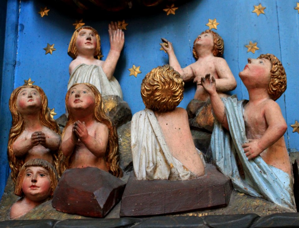 Friesach - Deutschordenkirche - Frankfurter Altar - Die Geretteten