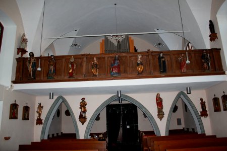 Friesach - Deutschordenskirche - Blick auf die Empore