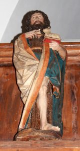 Friesach - Deutschordenkirche - Empore - Jahannes der Täufer