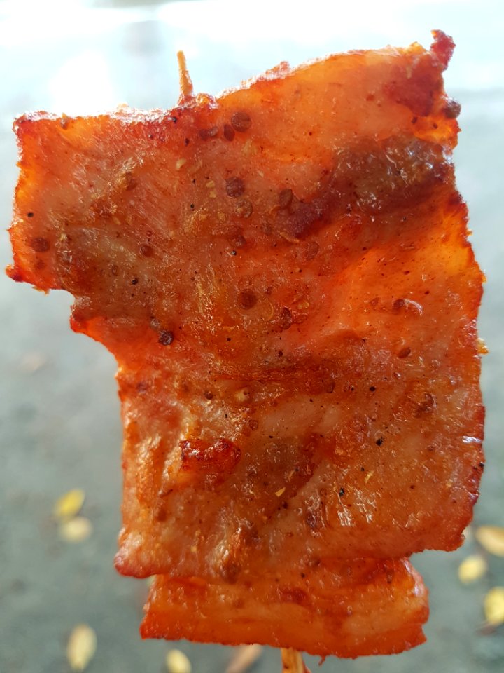 Fried pork - Bangkok - 2017-10-01