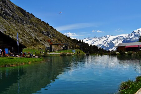 Swiss alps swiss mountains bergsee