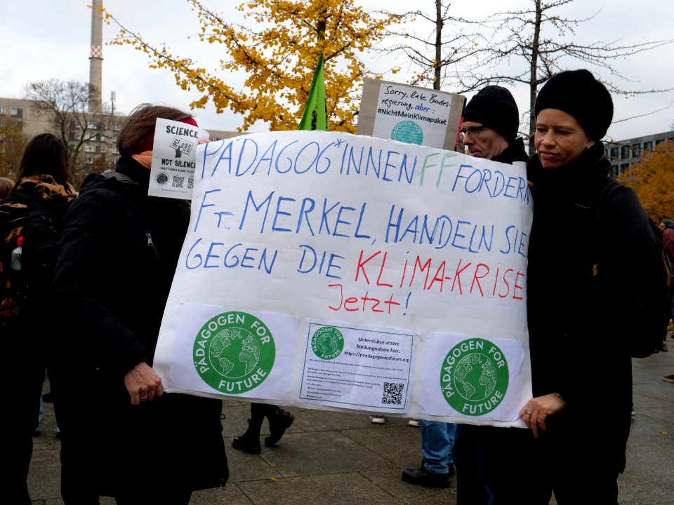 FridaysForFuture protest Berlin 22-11-2019 21