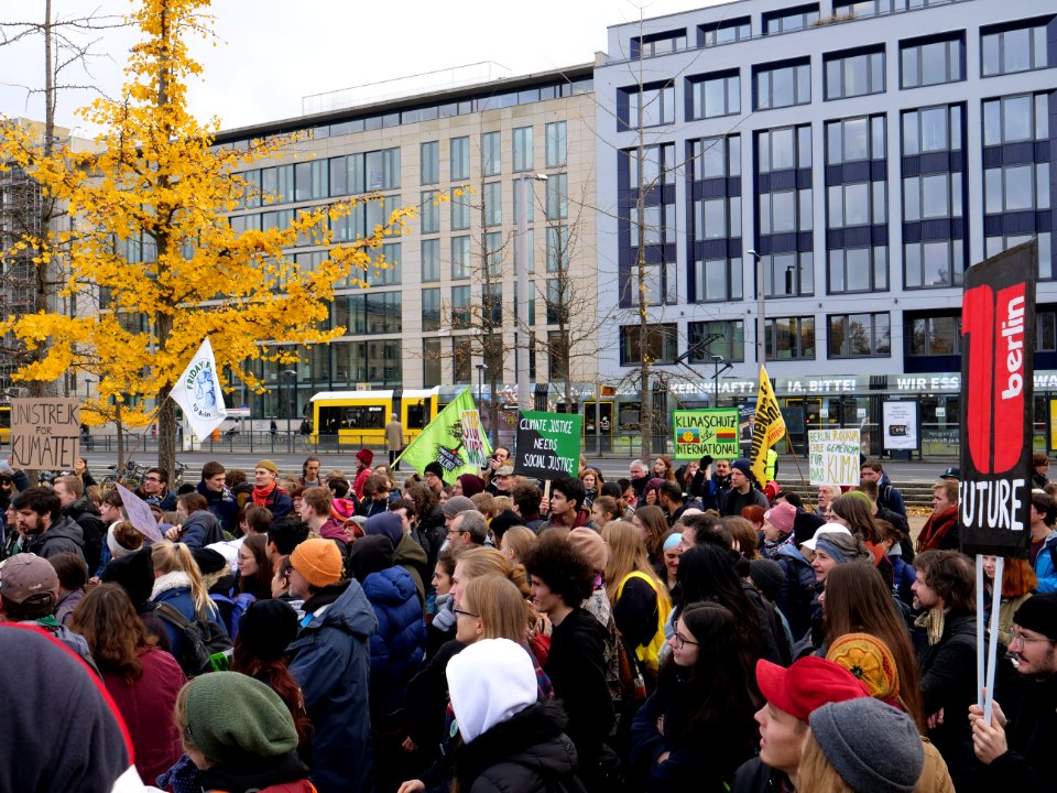 FridaysForFuture protest Berlin 22-11-2019 38