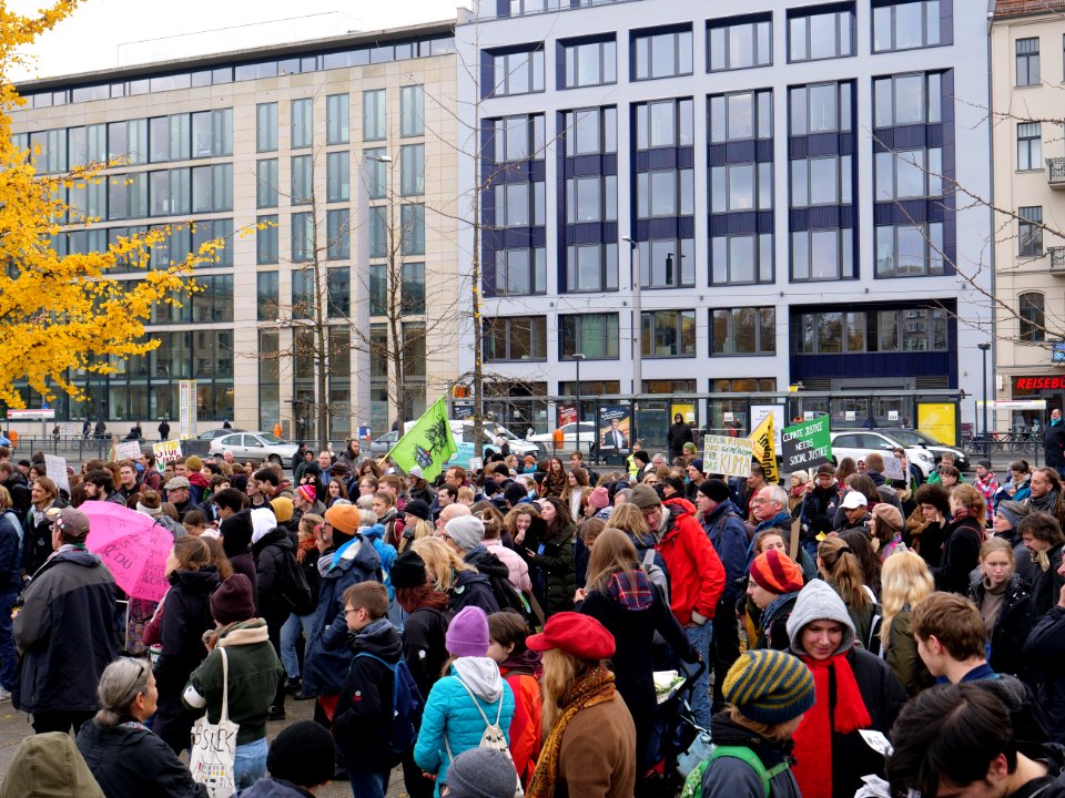 FridaysForFuture protest Berlin 22-11-2019 22