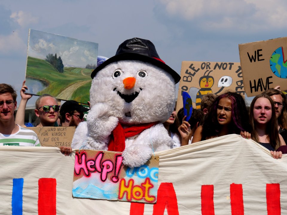 Front of the FridaysForFuture protest Berlin 24-05-2019 122