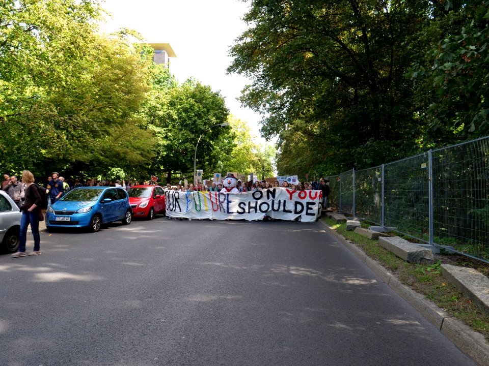 Front of the 3rd Global Climate Strike Berlin FridaysForFuture demonstration 80