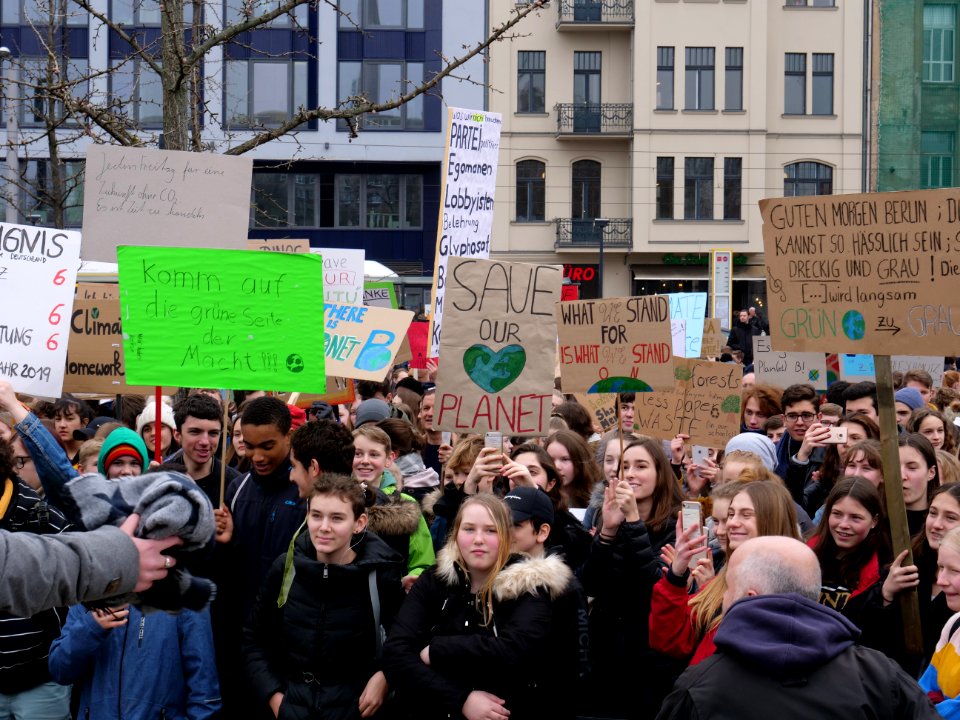 FridaysForFuture protest Berlin 22-03-2019 11