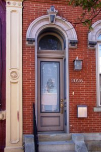 Front Door, South Side, Pittsburgh, 2019-10-05, 09
