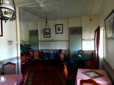 Front dining room Rosevale Retreat Hotel
