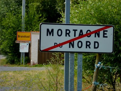 Frontière Franco-Belge Mortagne-du-Nord - Brunehaut