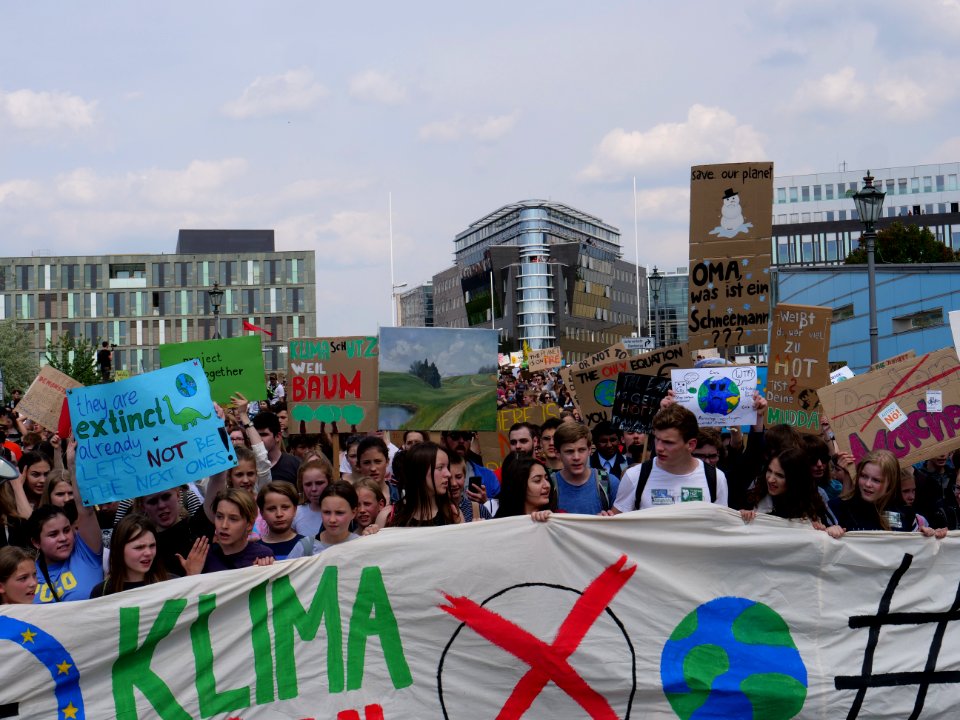 Front of the FridaysForFuture protest Berlin 24-05-2019 102