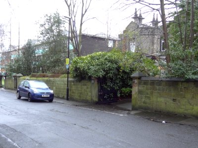 Front Wall, Gate Piers And Gates To Number 17