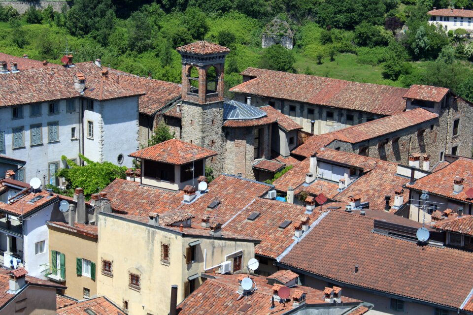 Historical centre lombardy italy