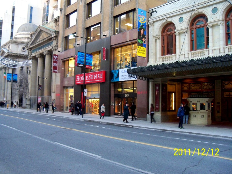 Front Facade for the Elgin and Winter Gardens theatres, Yonge Street, Toronto -c