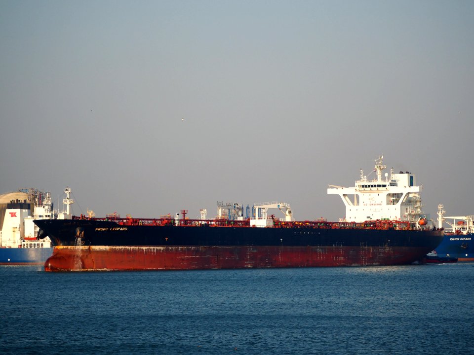 Front Leopard (ship, 2016) IMO 9703320, Calandkanaal pic7