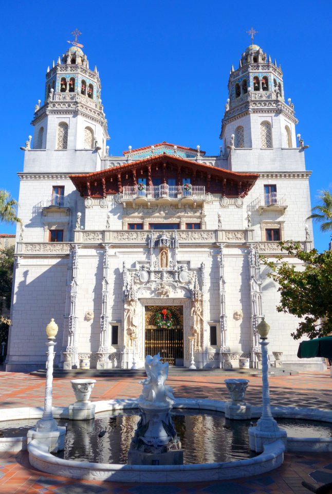 Front facade - Casa Grande (Hearst Castle) - DSC06592