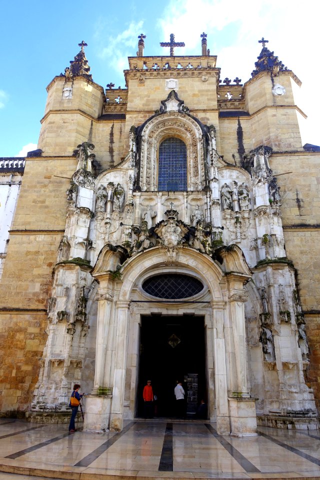 Front facade - Mosteiro de Santa Cruz - Coimbra, Portugal - DSC09644