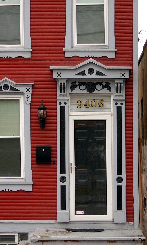 Front Door, South Side, Pittsburgh, 2019-12-14