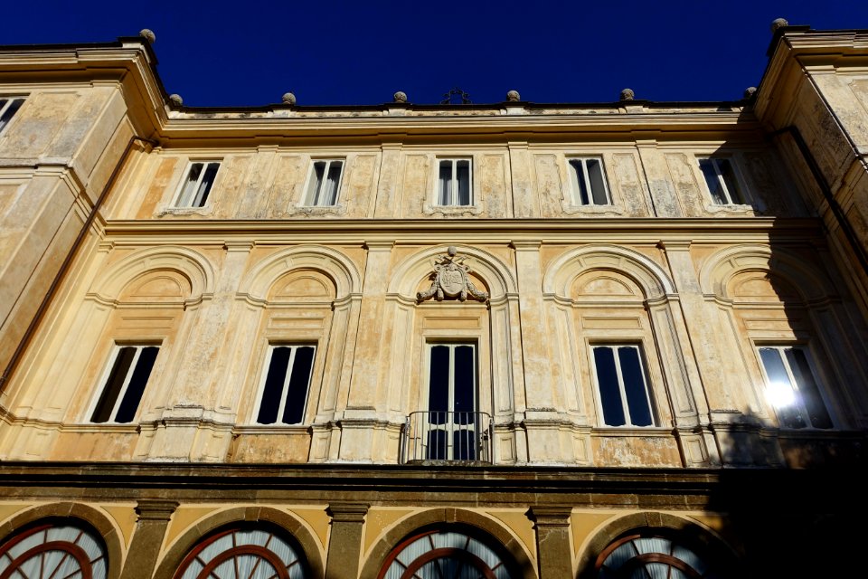 Front facade - Villa Grazioli - Grottaferrata, Italy - DSC02844