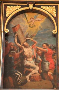 Friesach - Pfarrkirche - Hochaltar - Hl Bartholomäus