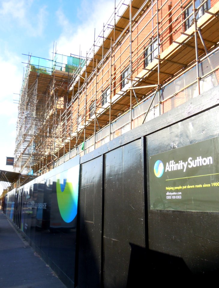 Friese Greene House, Portland Road, Aldrington (October 2014, under construction) (2)