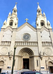 Front facade - Saints Peter and Paul Catholic Church - San Francisco, CA - DSC02576
