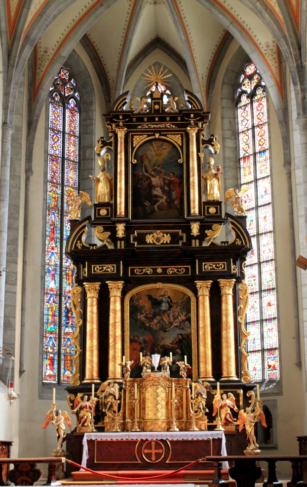 Friesach - Pfarrkirche - Hochaltar1