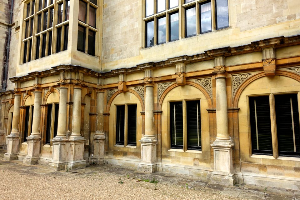 Front facade detail - Audley End House - Essex, England - DSC09463
